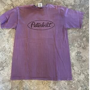 Peterbuilt Short sleeve T-Shirt, plum, Women's size L